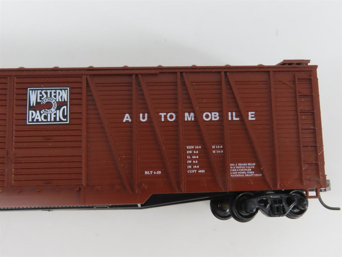 LOT of 7 HO Scale WP Western Pacific &quot;Feather&quot; Box Cars