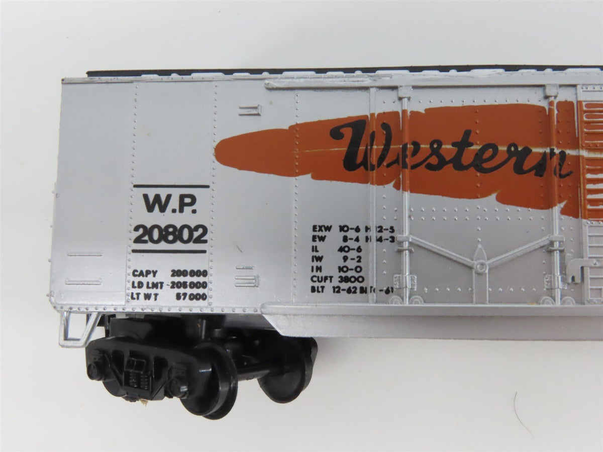 LOT of 7 HO Scale WP Western Pacific &quot;Feather&quot; Box Cars