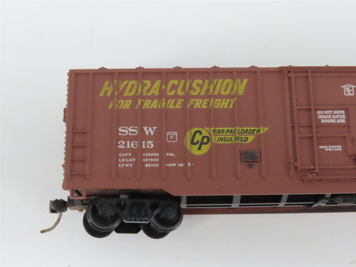 LOT of 8 HO Scale SSW Cotton Belt, SP Southern Pacific, Southern Box Cars