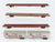 LOT of 3 HO Scale Unlettered & SP Southern Pacific Flat Cars w/ 2 ATSF Trailers