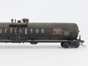 LOT of 2 HO Scale CB&Q Burlington Route 62' Tank Cars #130047