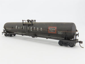 LOT of 2 HO Scale CB&Q Burlington Route 62' Tank Cars #130047