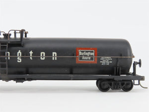 LOT of 2 HO Scale CB&Q Burlington Route 62' Tank Cars #130047