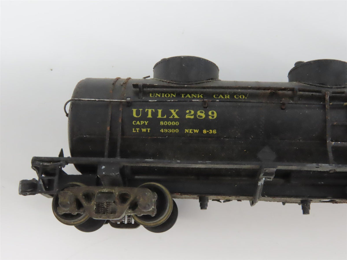 LOT of 11 HO Scale UTLX, DOWX, GATX &amp; HOKX Tank Cars