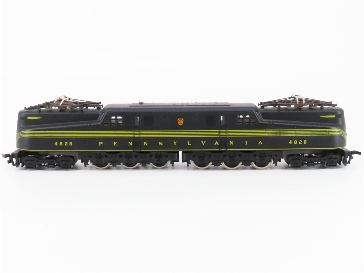HO Scale MEHANO PRR Pennsylvania Brunswick 5-Stripe GG-1 Electric #4828