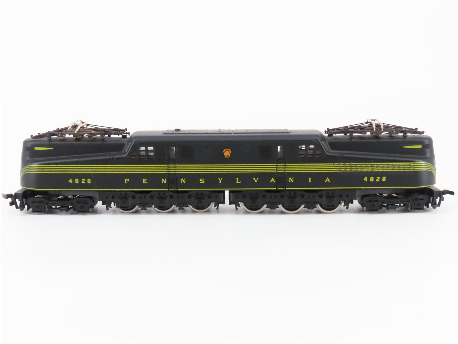 HO Scale MEHANO PRR Pennsylvania Brunswick 5-Stripe GG-1 Electric #4828