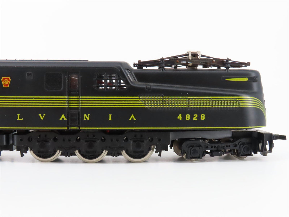 HO Scale MEHANO PRR Pennsylvania Brunswick 5-Stripe GG-1 Electric #4828