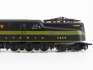 HO Scale MEHANO PRR Pennsylvania Brunswick 5-Stripe GG-1 Electric #4828