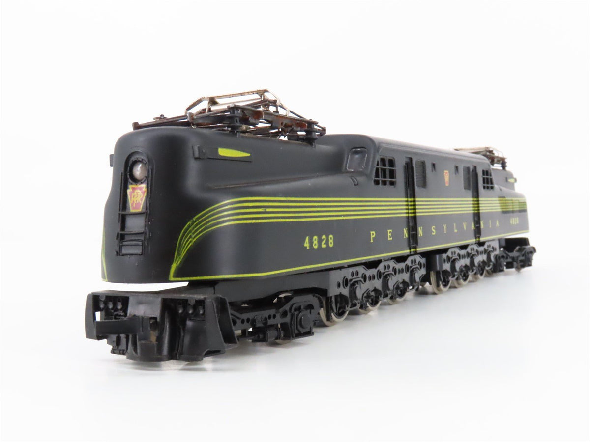 HO Scale MEHANO PRR Pennsylvania Brunswick 5-Stripe GG-1 Electric #4828