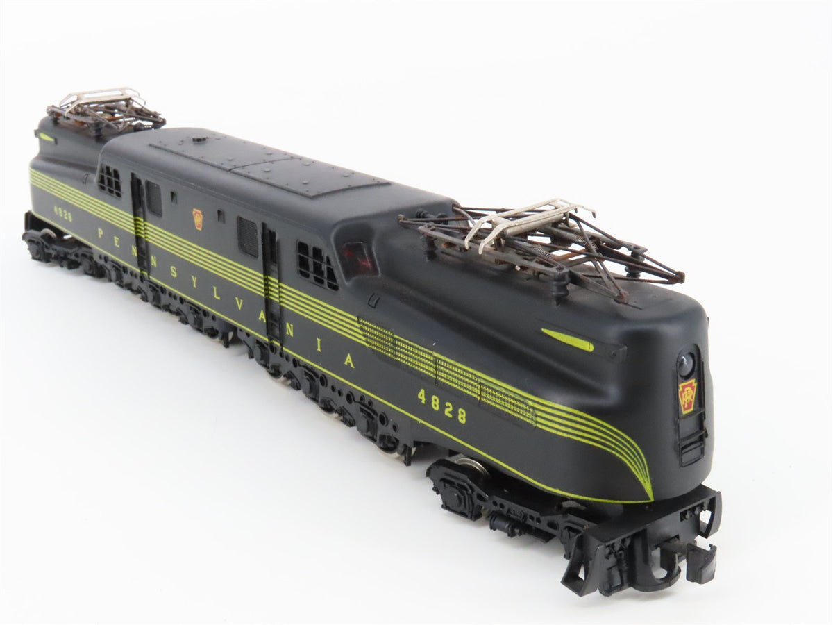HO Scale MEHANO PRR Pennsylvania Brunswick 5-Stripe GG-1 Electric #4828