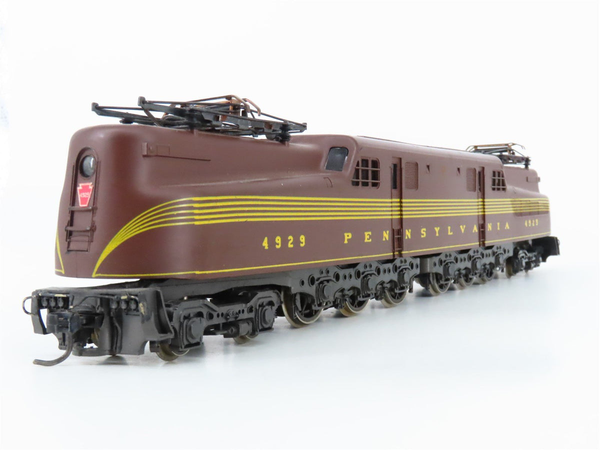 HO Scale AHM/Rivarossi PRR Pennsylvania Tuscan 5-Stripe GG-1 Electric #4929
