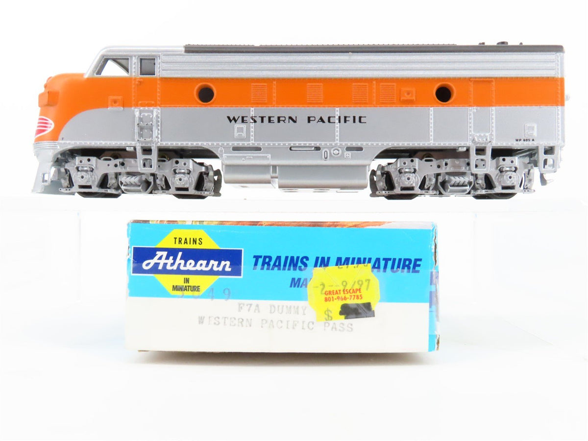 HO Scale Athearn 3049 WP Western Pacific F7A Diesel #805A UNPOWERED