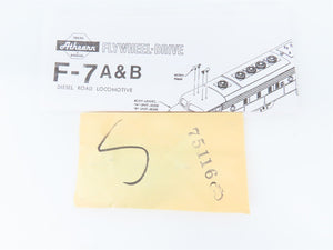 HO Scale Athearn 3049 WP Western Pacific F7A Diesel #805A UNPOWERED