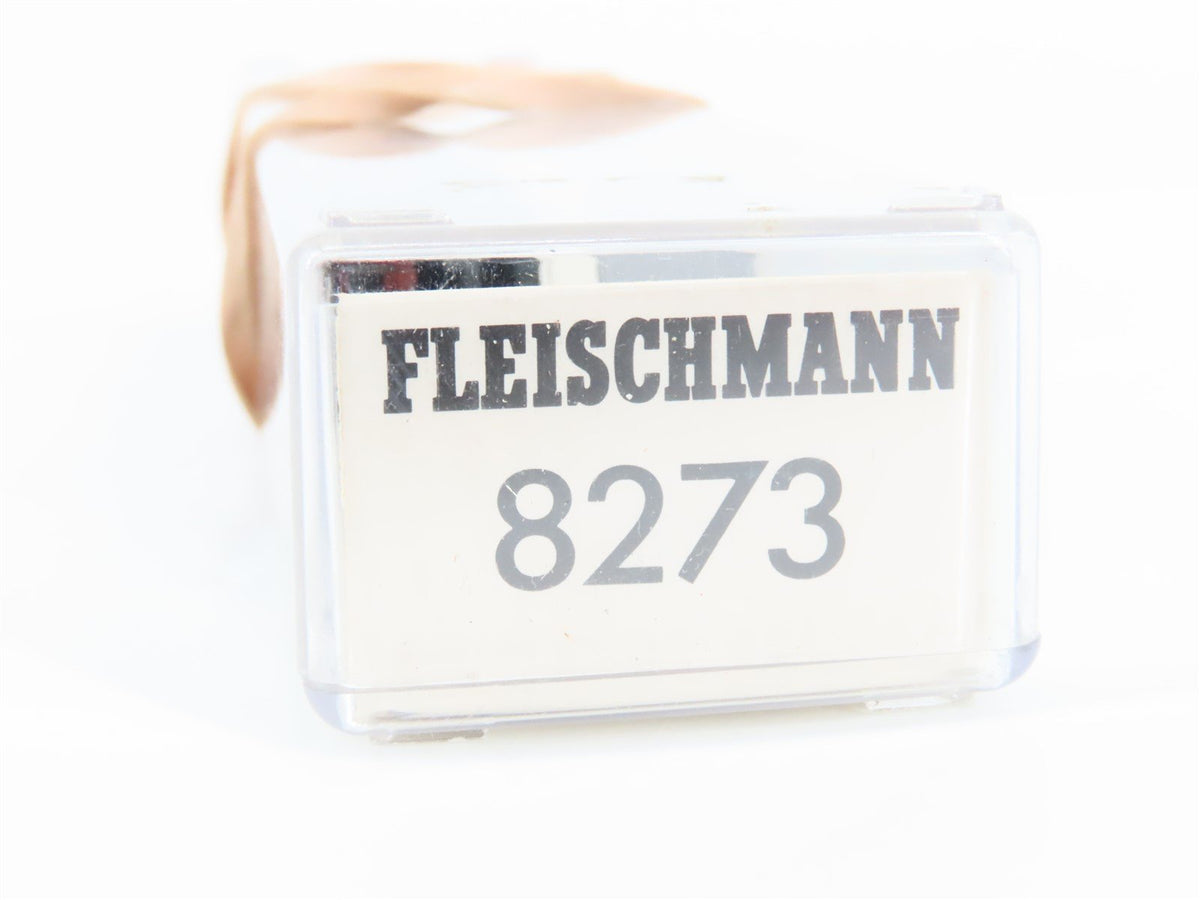 N Fleischmann 8273 DB Deutsche Bahn Low-floor Rolling Road Wagon w/ Schwan Truck