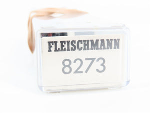 N Fleischmann 8273 DB Deutsche Bahn Low-floor Rolling Road Wagon w/ Schwan Truck