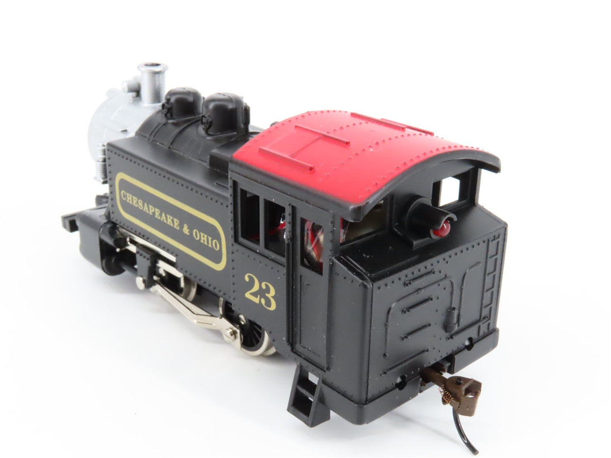 HO Scale C&amp;O Chesapeake &amp; Ohio 0-4-0 Steam Locomotive #23 Customized