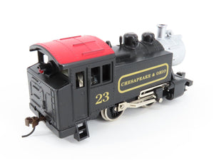 HO Scale C&O Chesapeake & Ohio 0-4-0 Steam Locomotive #23 Customized