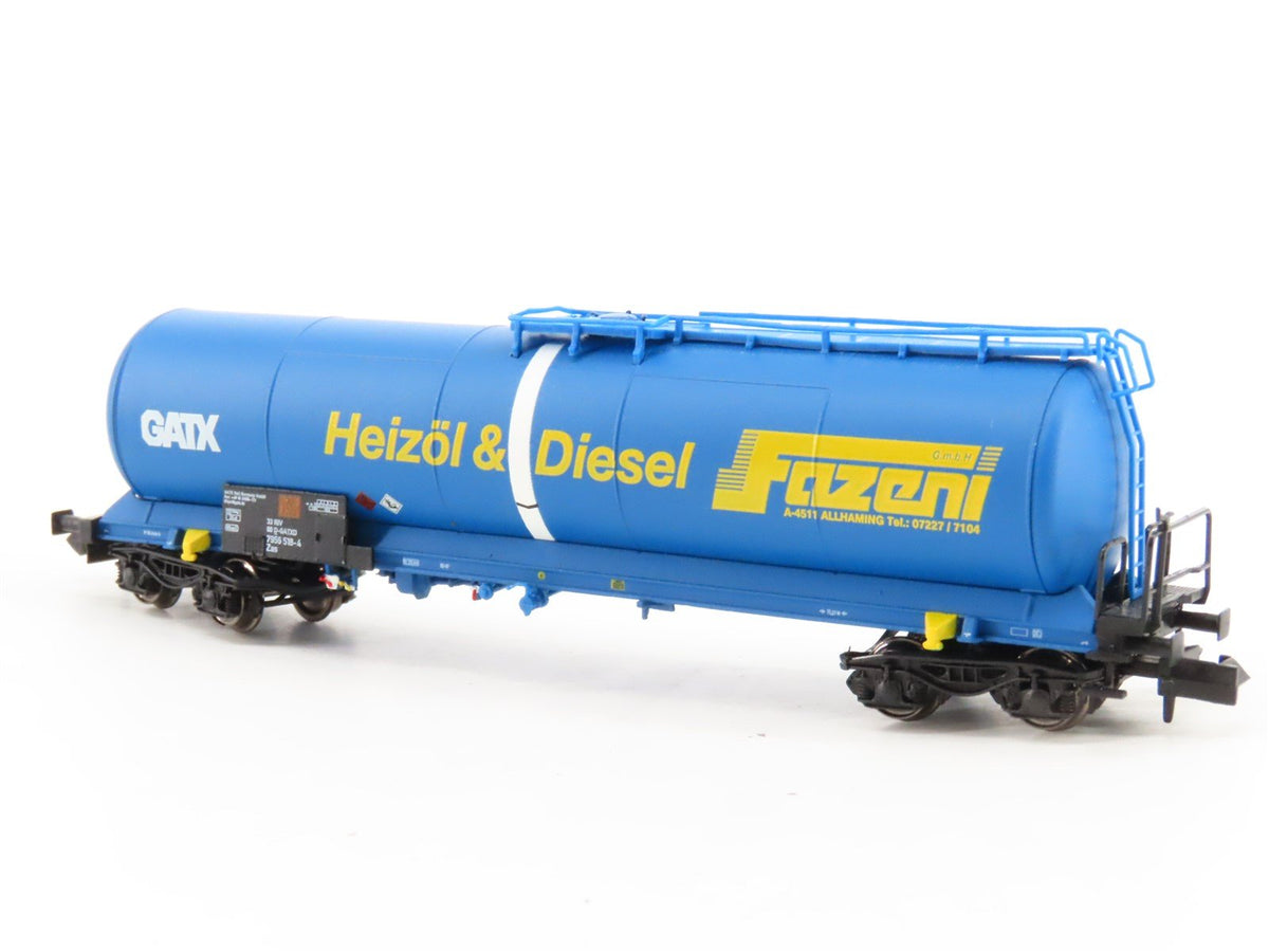 N Scale BRAWA 67245 GATX Fazeni Heizol &amp; Diesel Tank Wagon