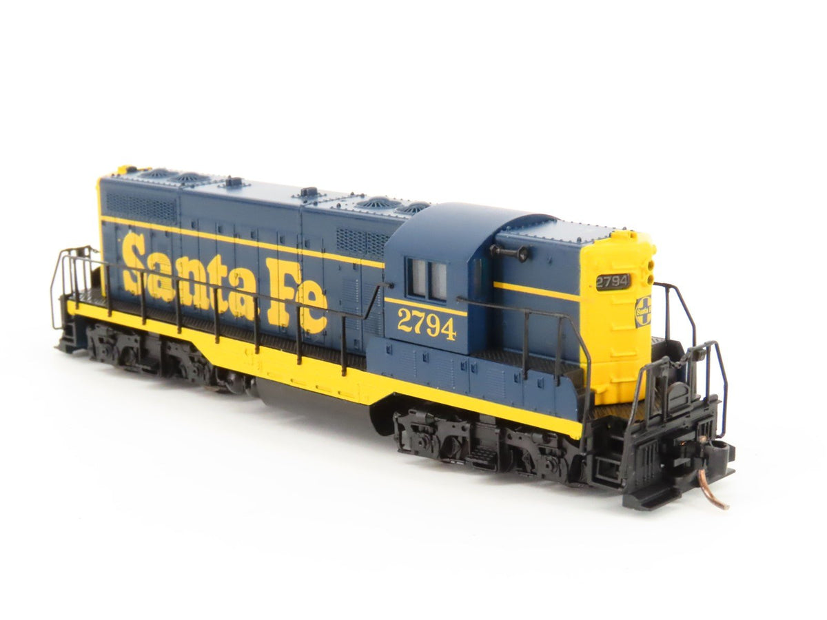 N Scale Atlas 48222 ATSF Santa Fe GP9 Diesel Locomotive #2794