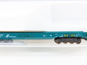 N Scale Fleischmann 827003 Trenitalia 8-Axle Low Floor Flatcar #936-1