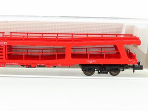 N Scale Fleischmann 8295K DB Autozug Double-Decker Car Transport Car #032-0