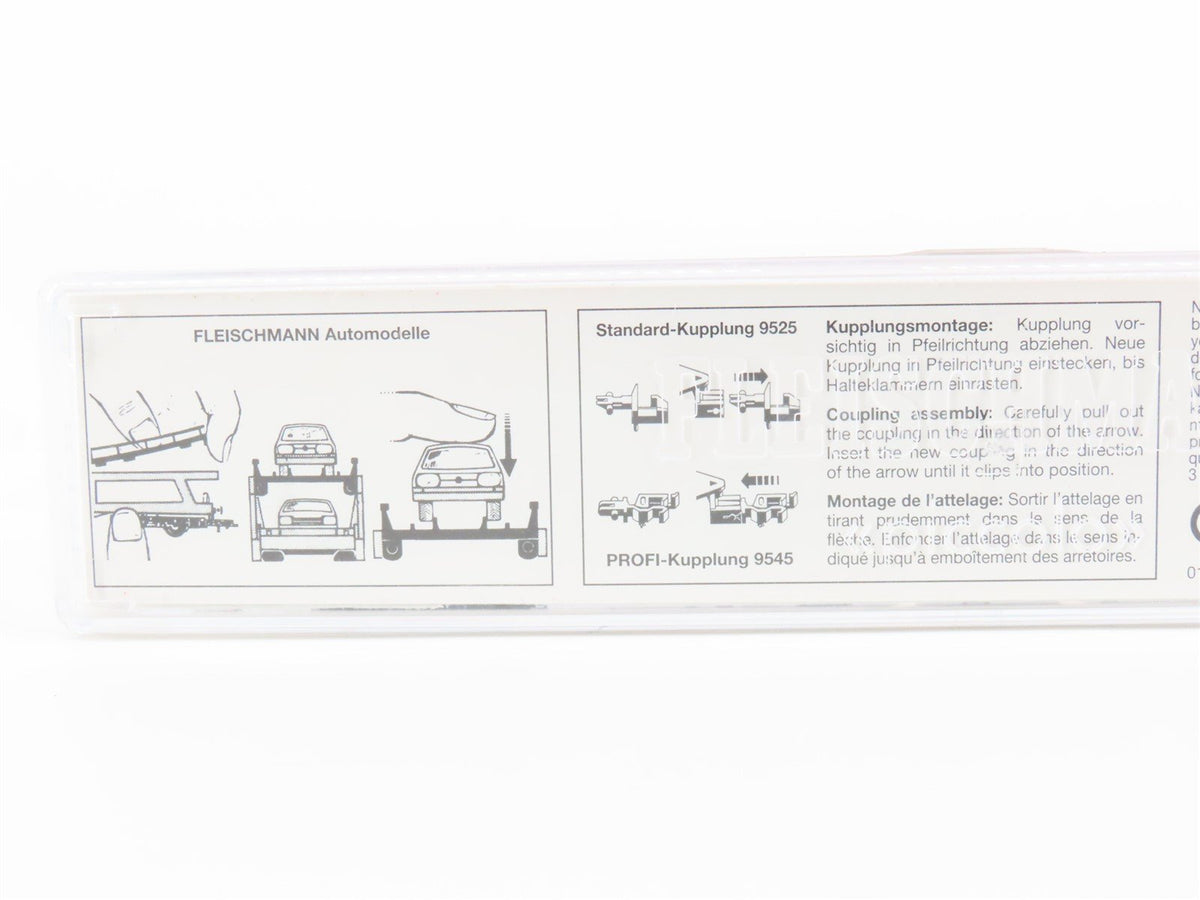 N Scale Fleischmann 8295K DB Autozug Double-Decker Car Transport Car #032-0