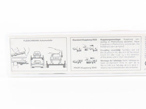 N Scale Fleischmann 8295K DB Autozug Double-Decker Car Transport Car #032-0