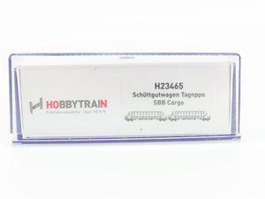 N Scale Hobbytrain H23465 SBB Cargo Swing Roof Wagon 2-Pack