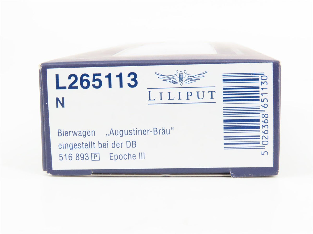N Scale Liliput L265113 DB Augustiner-Brau Beer Wagon #516893