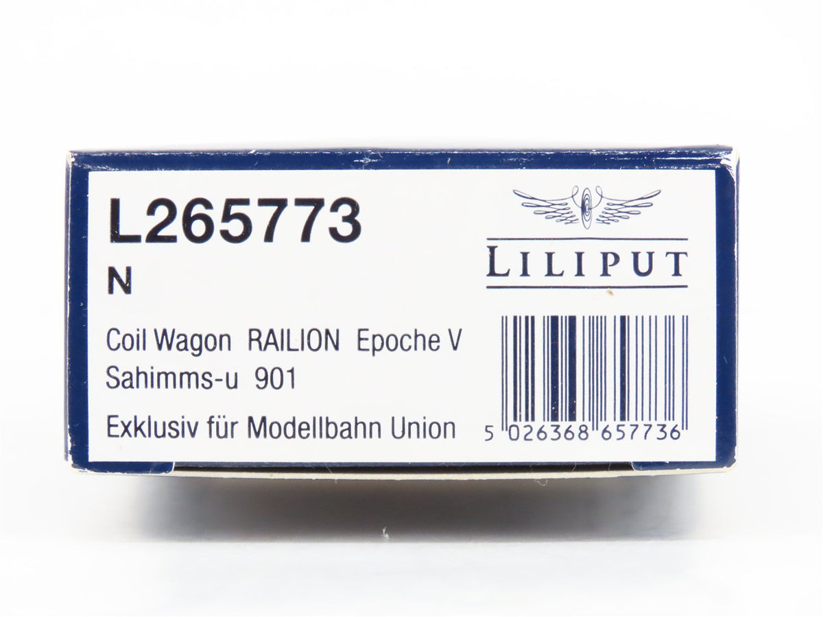 N Scale Liliput L265773 DB Deutsche Bahn Railion Covered Coil Transport Wagon