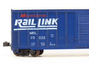 N Scale Roundhouse 8806 MRL Montana Rail Link Single Door Box Car #20022