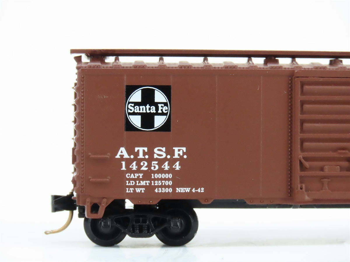 N Scale Atlas 34191 ATSF Santa Fe Super Chief To California 40&#39; Box Car #142544