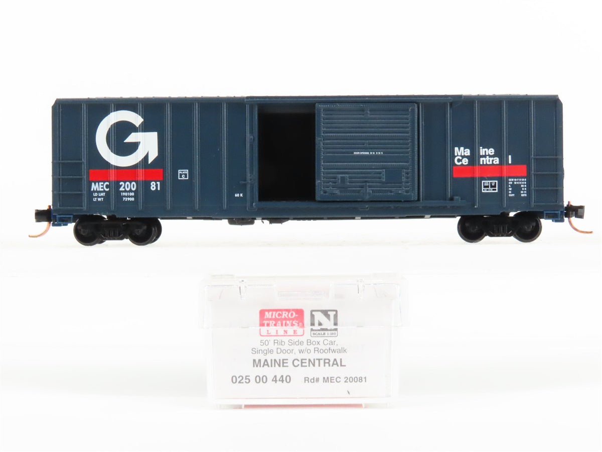 N Scale Micro-Trains MTL 02500440 MEC Maine Central 50&#39; Box Car #20081