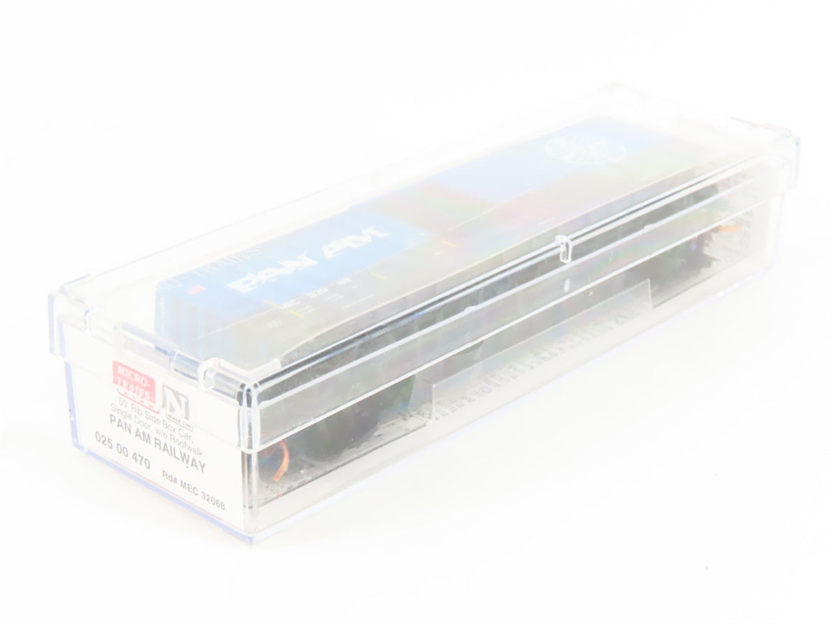 N Scale Micro-Trains MTL 02500470 MEC Pan Am Railway 50&#39; Box Car #32068