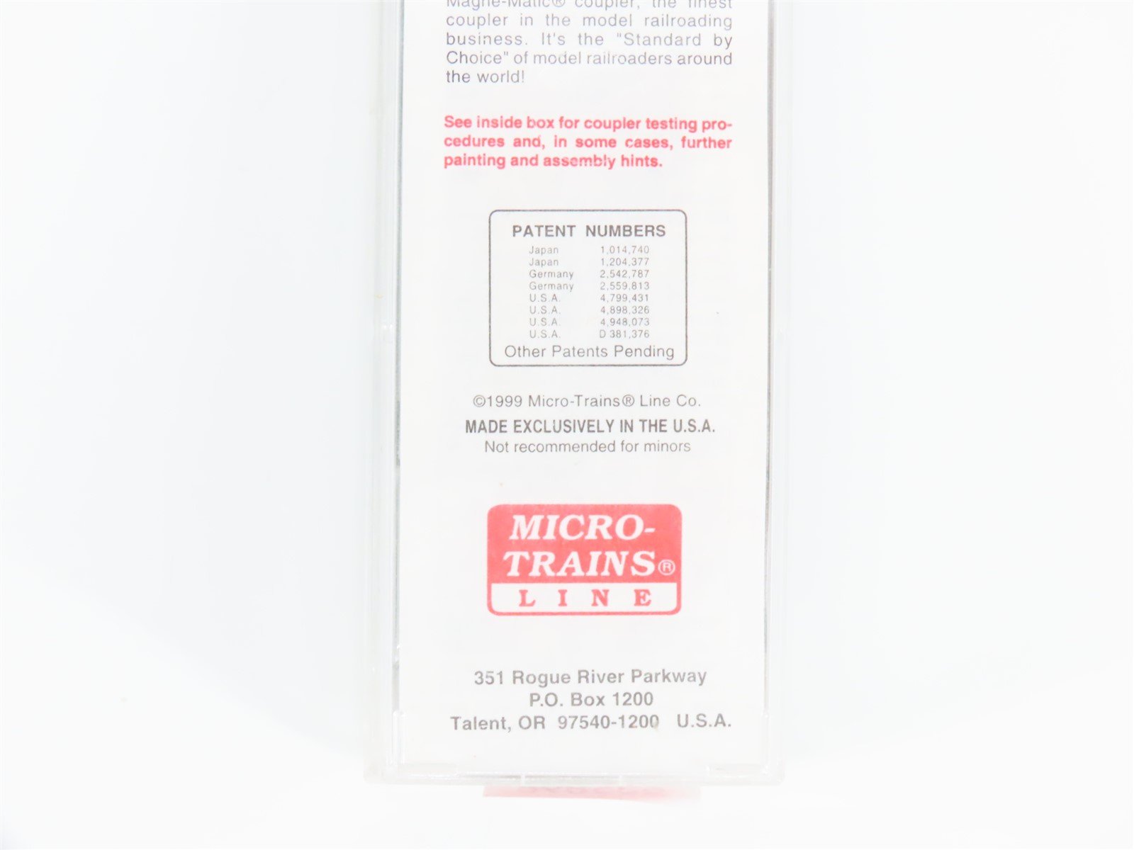 N Scale Micro-Trains MTL 32370 RBBX Burlington Route 50' Box Car #79568