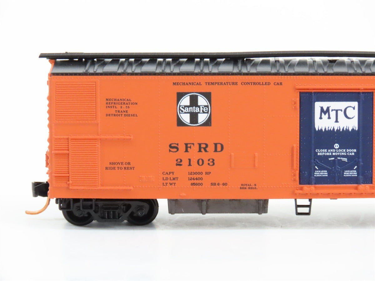 N Scale Micro-Trains MTL 06900220 SFRD El Capitan 51&#39; Mechanical Reefer #2103