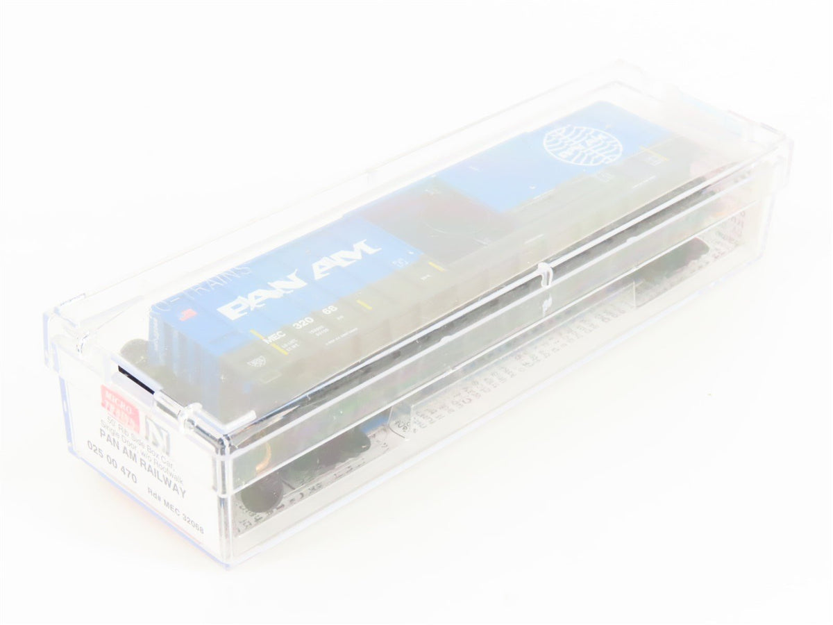 N Scale Micro-Trains MTL 02500470 MEC Pan Am Railway 50&#39; Box Car #32068