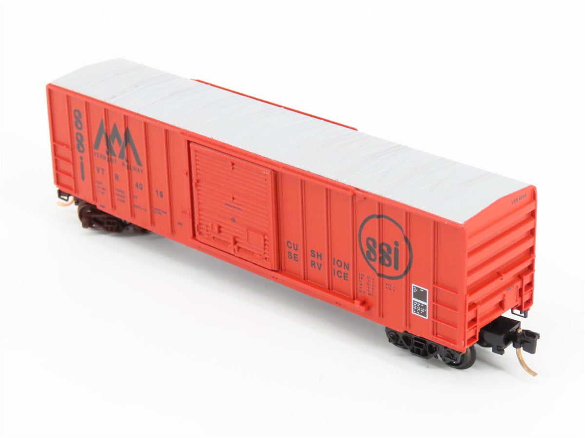 N Scale Kadee Micro-Trains MTL 25220 VTR Vermont Railways SSI 50&#39; Box Car #4019
