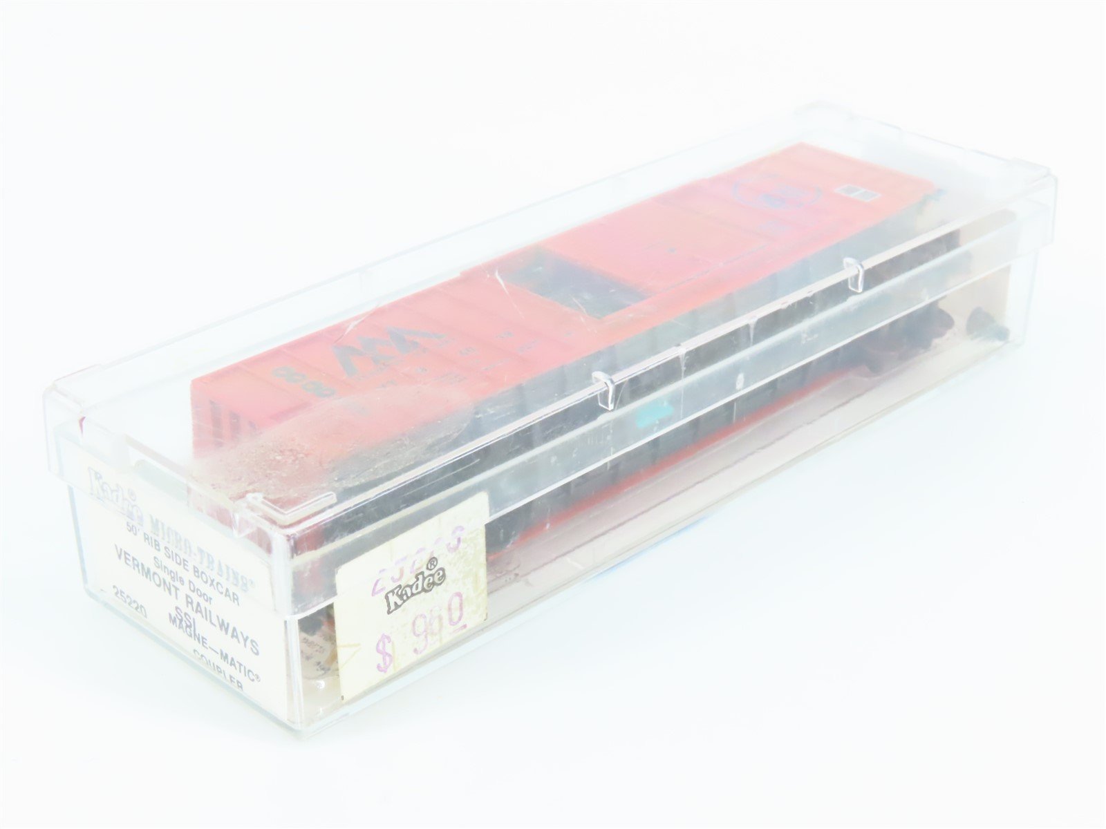 N Scale Kadee Micro-Trains MTL 25220 VTR Vermont Railways SSI 50' Box Car #4019