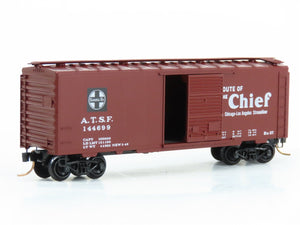 N Scale Kadee Micro-Trains MTL 20030 ATSF Santa Fe Chief 40' Box Car #144699