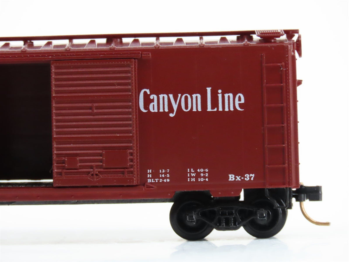 N Scale Kadee Micro-Trains MTL 20060 ATSF Grand Canyon 40&#39; Box Car #144432