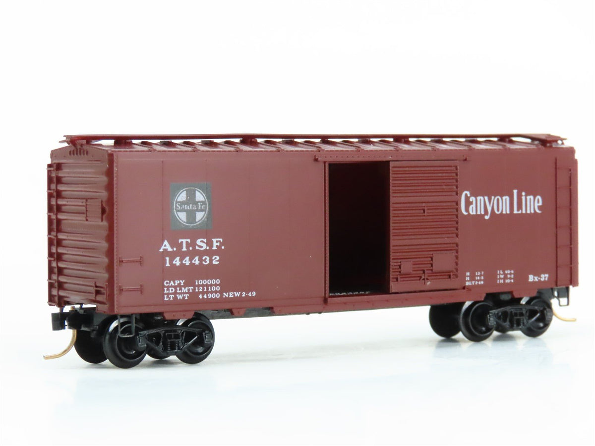 N Scale Kadee Micro-Trains MTL 20060 ATSF Grand Canyon 40&#39; Box Car #144432