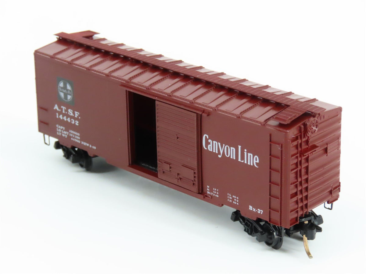 N Scale Kadee Micro-Trains MTL 20060 ATSF Grand Canyon 40&#39; Box Car #144432
