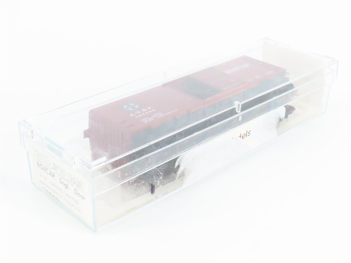 N Scale Kadee Micro-Trains MTL 20060 ATSF Grand Canyon 40&#39; Box Car #144432