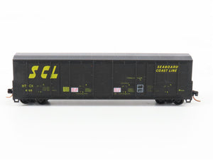 N Scale Red Caboose RN-17414-6 HTCK SCL Seaboard 40' Thrall Boxcar #400