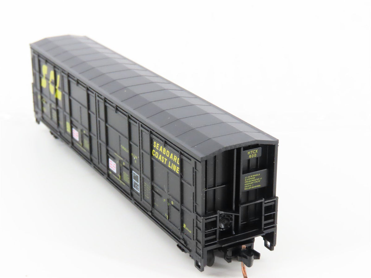 N Scale Red Caboose RN-17414-6 HTCK SCL Seaboard 40&#39; Thrall Boxcar #400