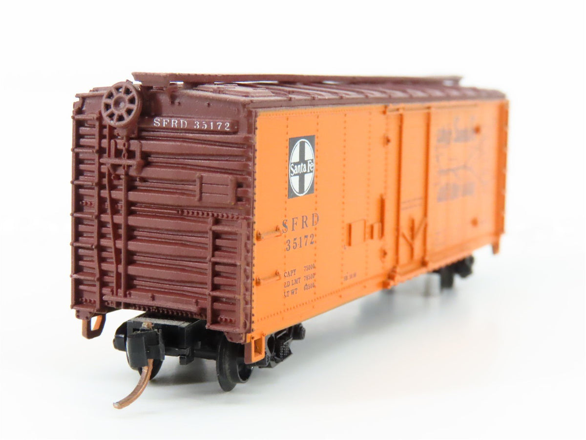 N Scale Con-Cor 001-008851 SFRD Santa Fe Grand Canyon 40&#39; Boxcar #35172