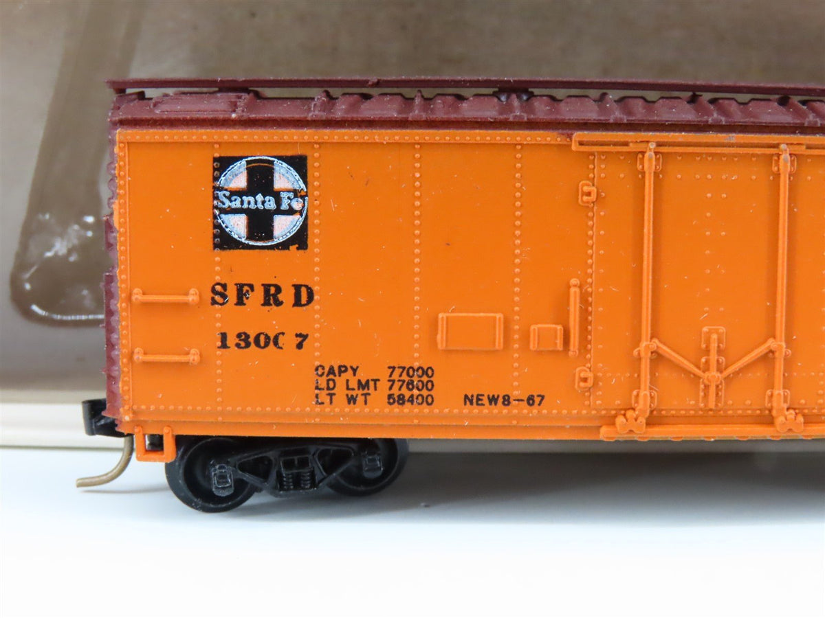 N Scale Con-Cor 1051-A SFRD Santa Fe Grand Canyon 40&#39; Reefer #13007