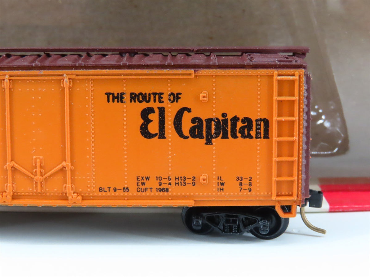N Scale Con-Cor 1051-A SFRD Santa Fe Grand Canyon 40&#39; Reefer #13007
