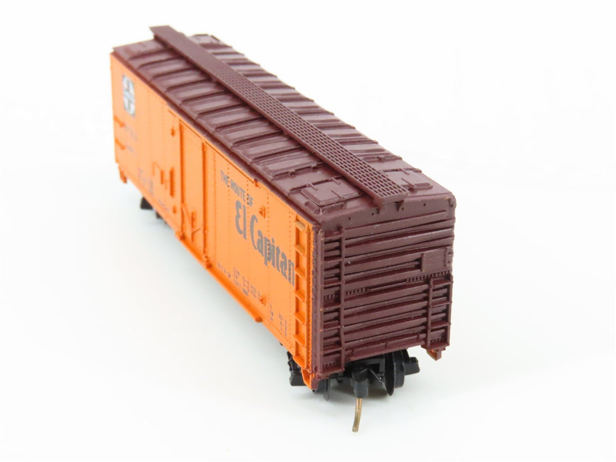 N Scale Con-Cor 1051-A SFRD Santa Fe Grand Canyon 40&#39; Reefer #13007